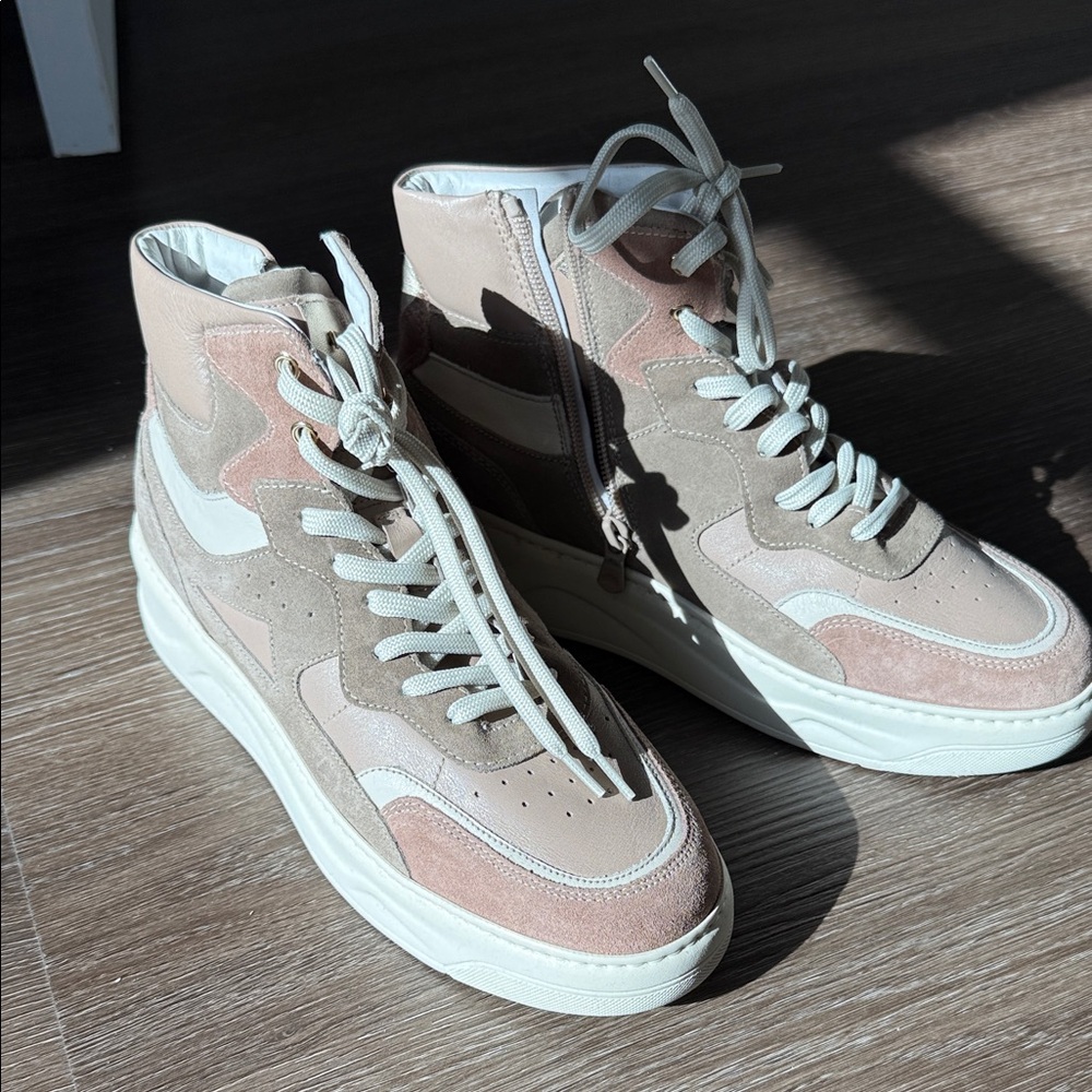 NWT Made in Italy 🇮🇹 Nero Giardini High-Top Sneakers